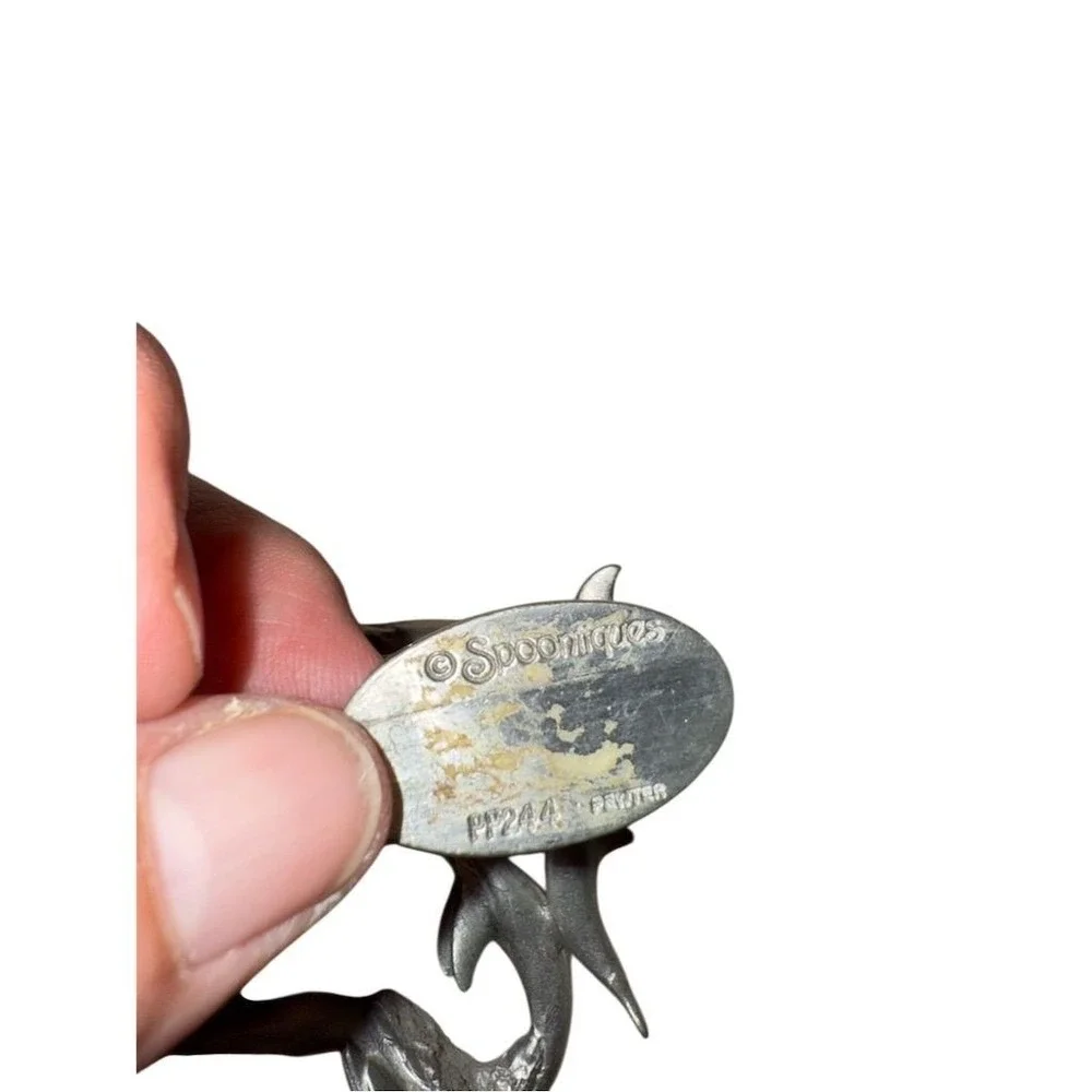Kirks‎ Folly Pewter Dolphin Sculpture Set Vintage Decor mixed brands 5 pieces